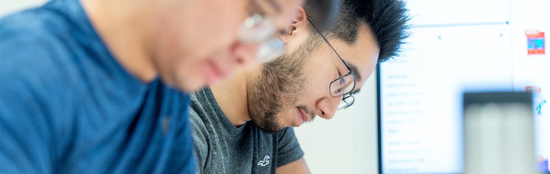 Students in the Library