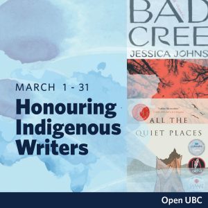 Honouring Indigenous Writers: March 1-31