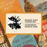 Moose Hide Campaign with books